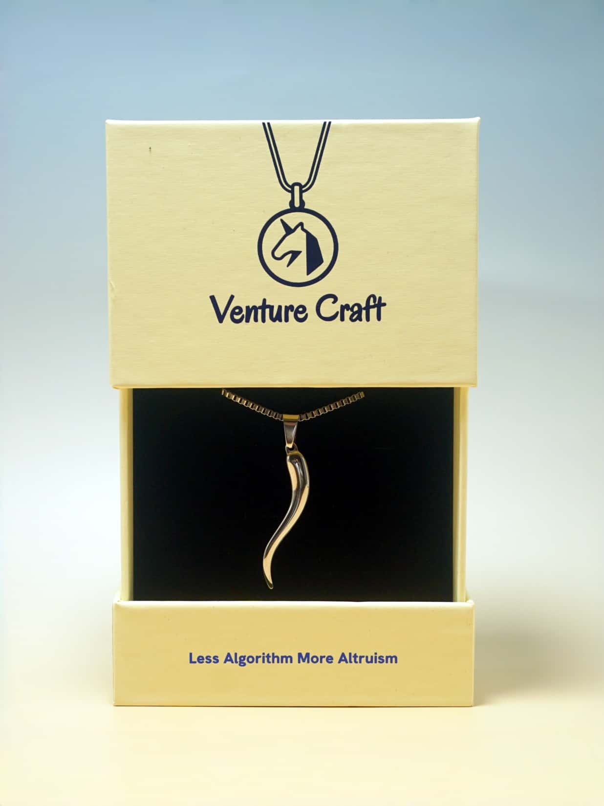 Modern Mini Cornicello Necklace