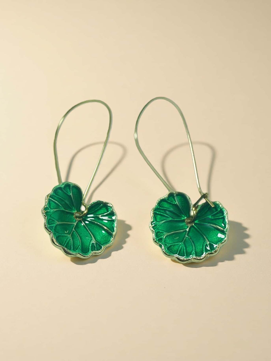 Lotos Leaf Earrings