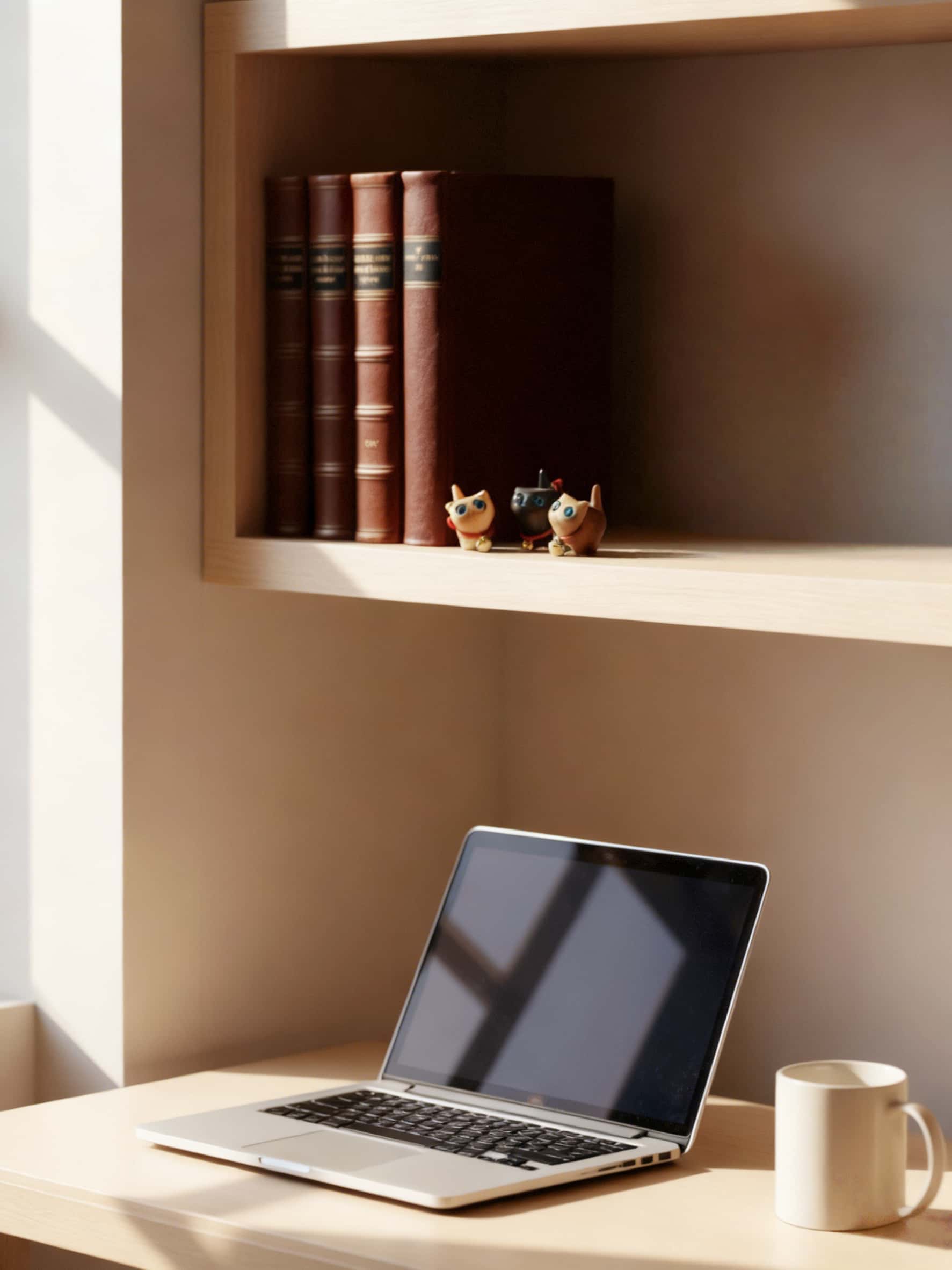 Elegant Wooden Cat Decor