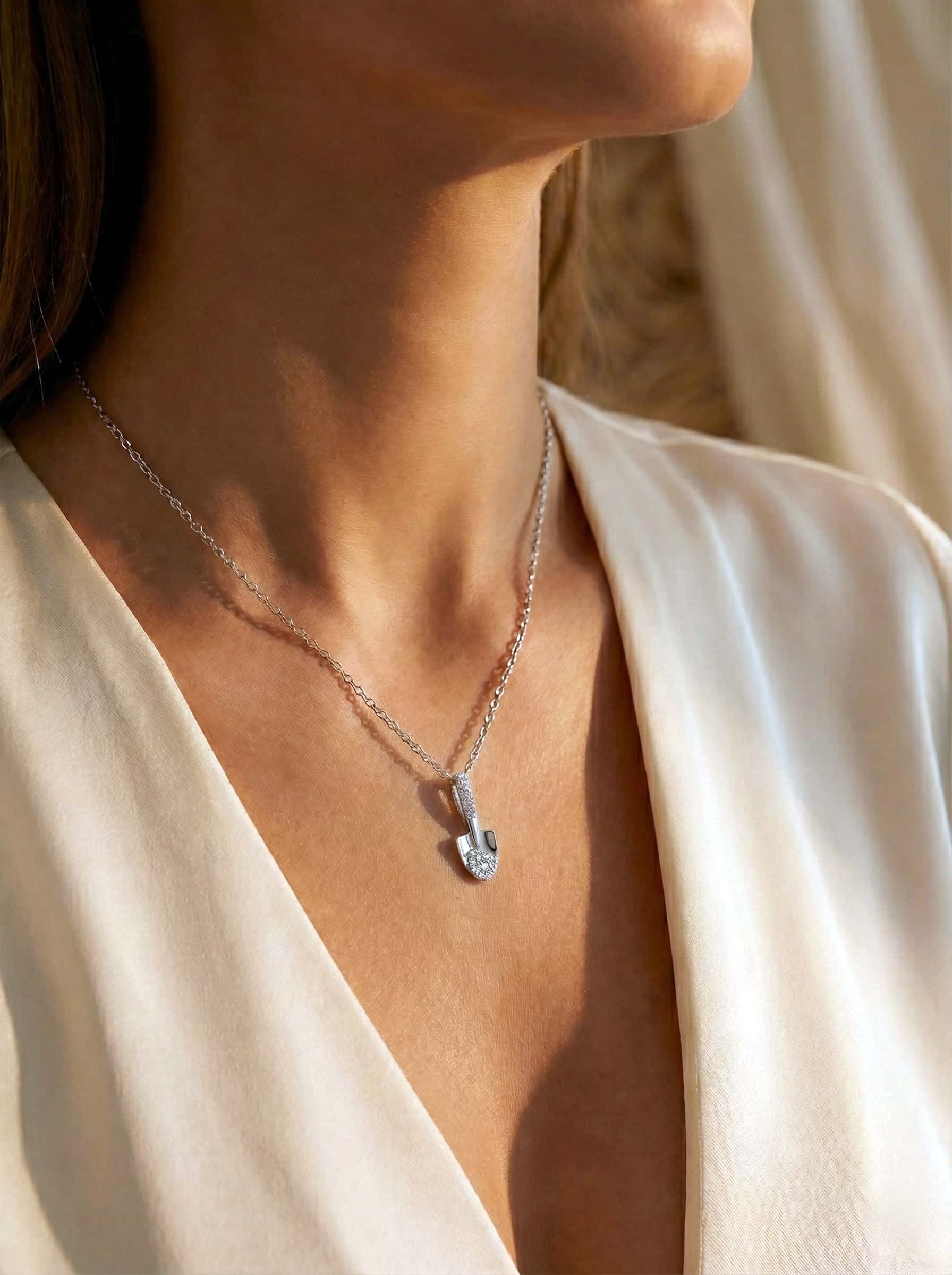 "Dig For Joy" Necklace S925 Sterling Silver