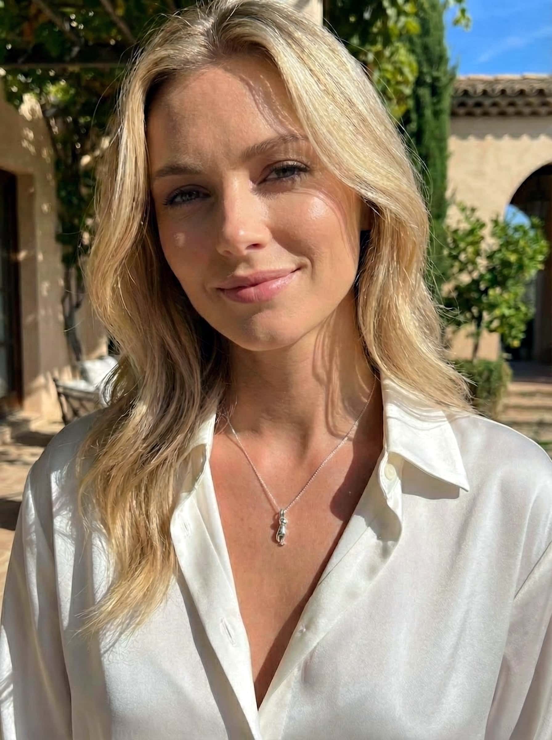 The Curio Cat Necklace | Hand-Finished S925 Silver