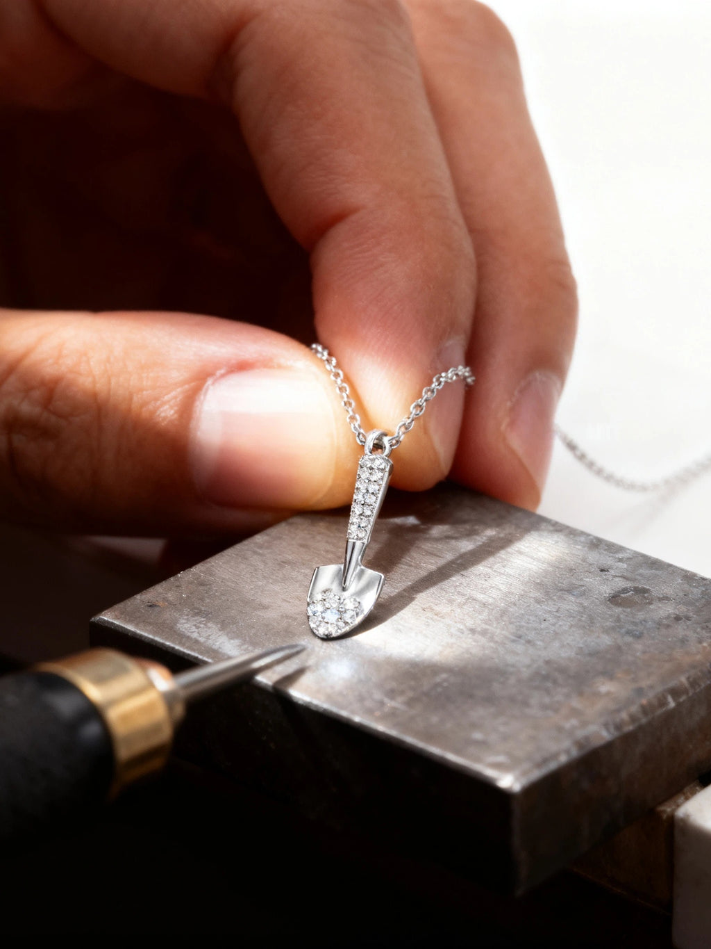 "Dig For Joy" Necklace S925 Sterling Silver