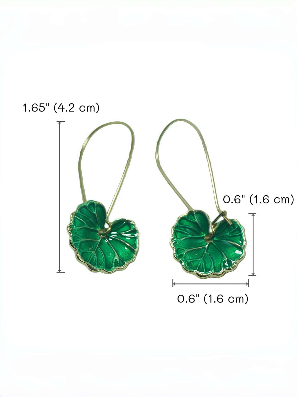 Lotos Leaf Earrings