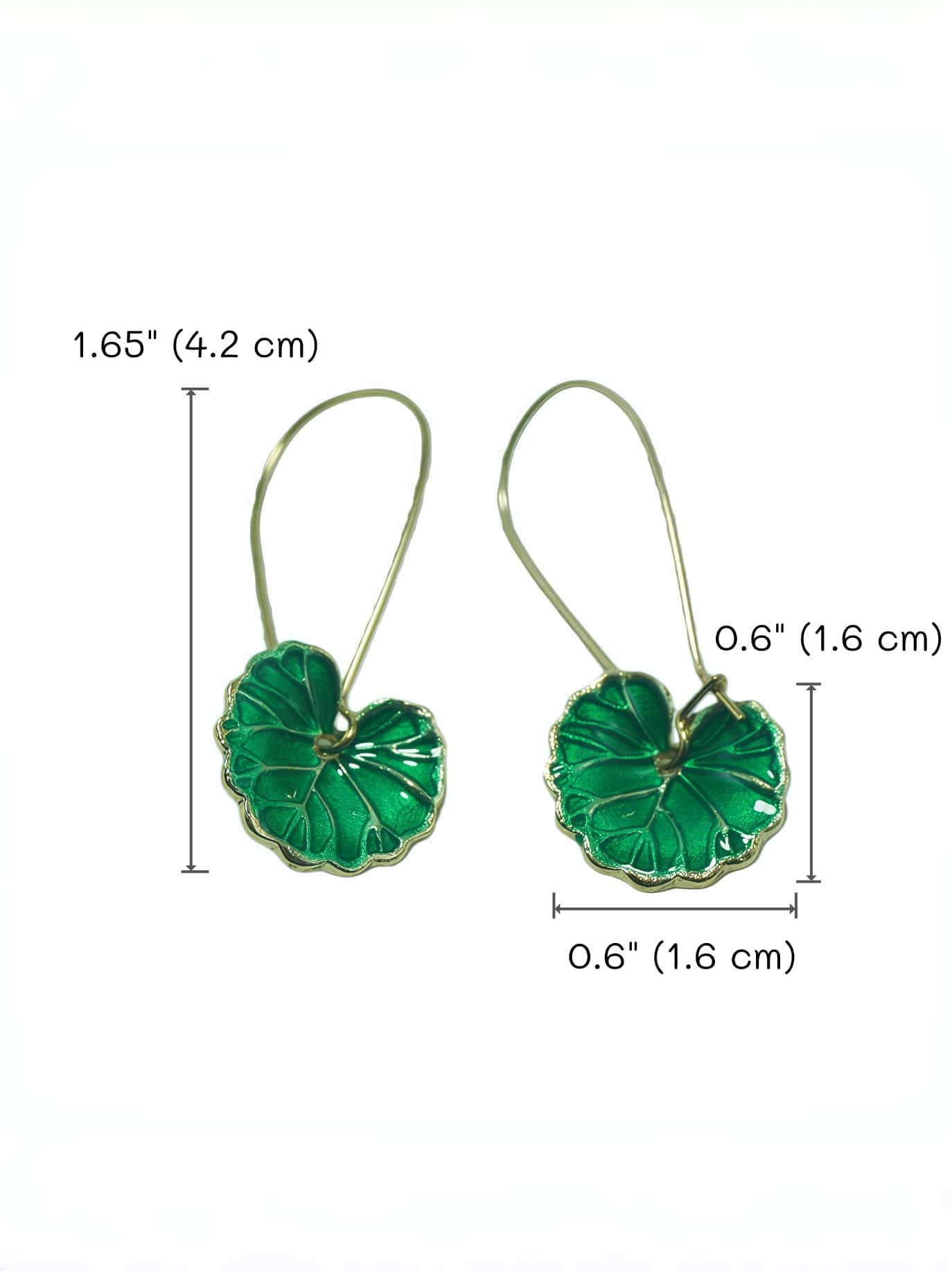 Lotos Leaf Earrings